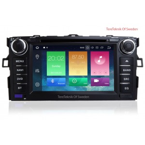 TOYOTA Auris,  2007 - 2012  Android bilstereo multimedia navigation